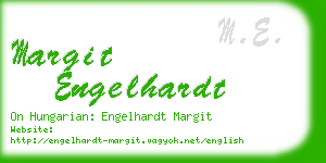 margit engelhardt business card